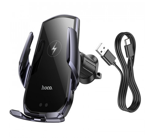 Holder Hoco CA202 Plus Enlightener infrared induction з бездротовою зарядкою 15W