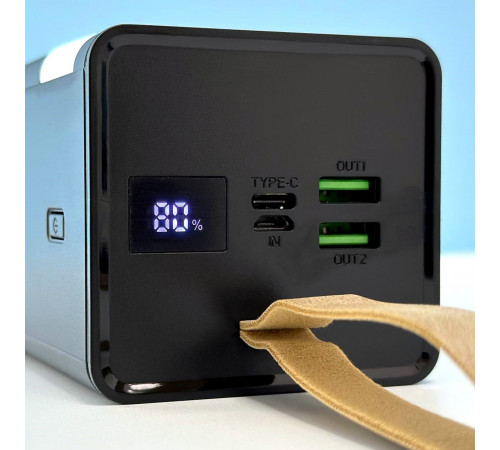 УМБ Power Bank WUW-TUGII Y55 50000mAh PD22.5W (з ліхтарем)