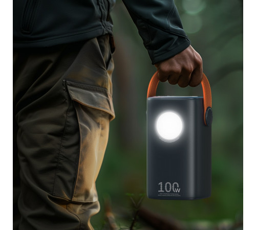 УМБ Power Bank Remax RPP-100 Gutitan Series 60000mAh PD100W+QC22.5W (з ліхтарем)