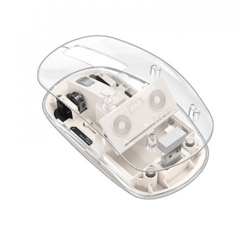 Мишка бездротова Hoco GM29 Mysterious (дворежимна, безшумна)