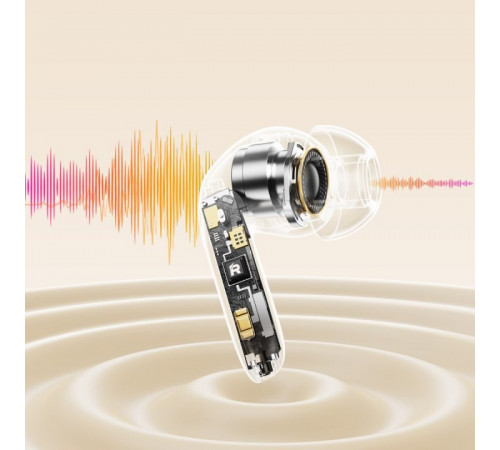 Бездротові навушники Remax W10N Crystal Series ANC+ENC