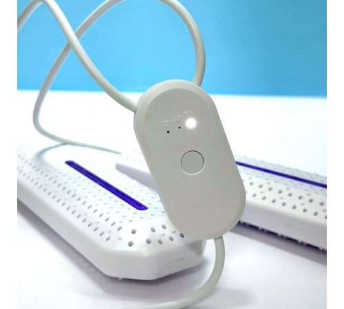 Сушарка для взуття Shoes Dryer White з USB-роз'ємом і таймером