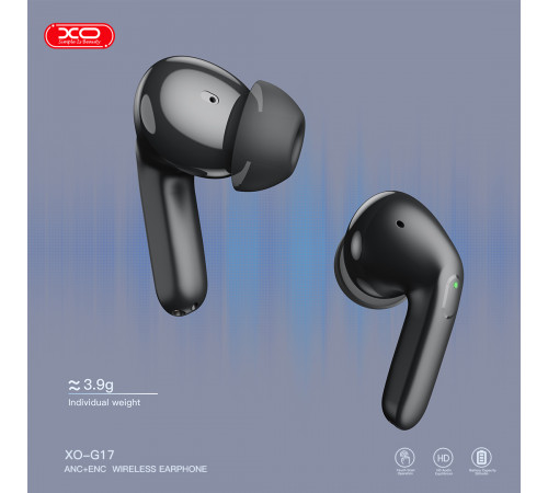 Бездротові навушники XO G17 Avatar Dual Mic ANC+ENC