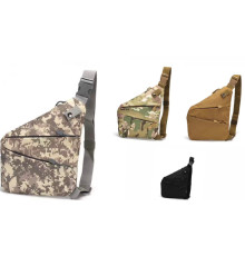 Сумка Через Плічо чорна комуфляж оливка піксель комуфляж (100)