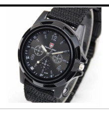 Чоловічий спортивний наручний годинник, з нейлоновим ремінцем (500)