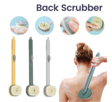 Щетка с длинной ручкой для ДУША  с емкостью для моющего средства  Body brush	 LY-588  (100)