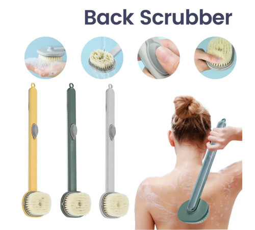 Щетка с длинной ручкой для ДУША  с емкостью для моющего средства  Body brush	 LY-588  (100)