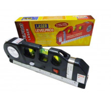 Лазерный Уровень Laser Level Pro 3 Со Встроенной Рулеткой  (100)