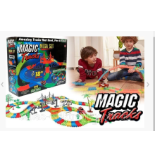 360 MAGIC TRACKS 2 машинки + місток (30)