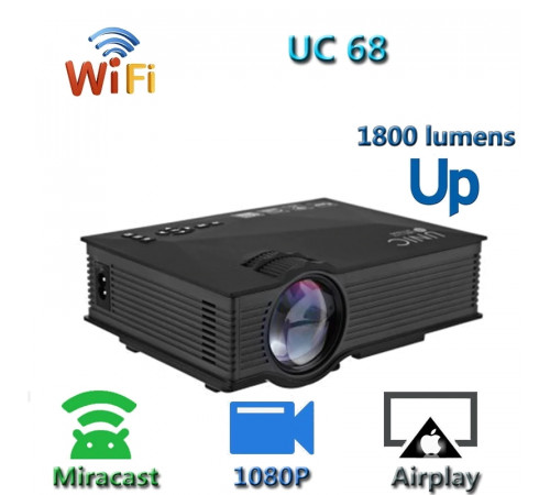 Проектор UC68 WIFI [602] (10 шт/ящ) @