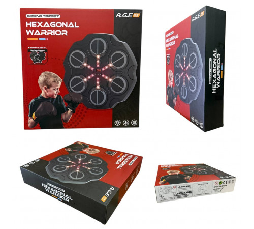 Боксерска мішень Boxing Target с Bluetooth HX8091 (12 шт)