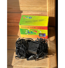 4557 2025 ЧорнийПровід Гірлянда Космос 200 лід МІКС 98-50 (100)