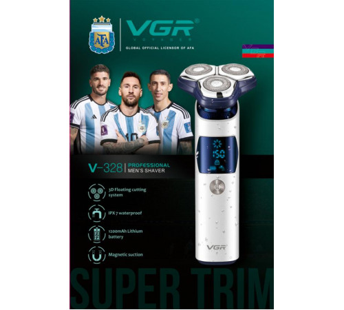 328 VGR Чоловіча електробритва VGR V-328 razor V-328 (40)