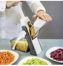 Овочерізка Мультислайсер - терка для овочів Delimano Brava Spring Slicer (20) (24)