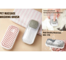 Щітка Силіконова, Масажер для домашніх тварин, гребінець для собак і кішок XL-907 (210)