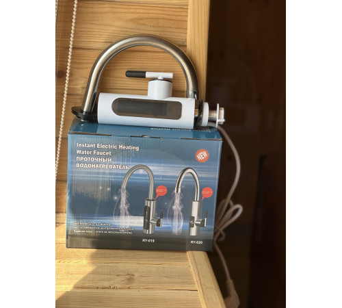 Delimano  Проточный Белый  водонагреватель Электрический WATER HEATER  RY-022  (24)