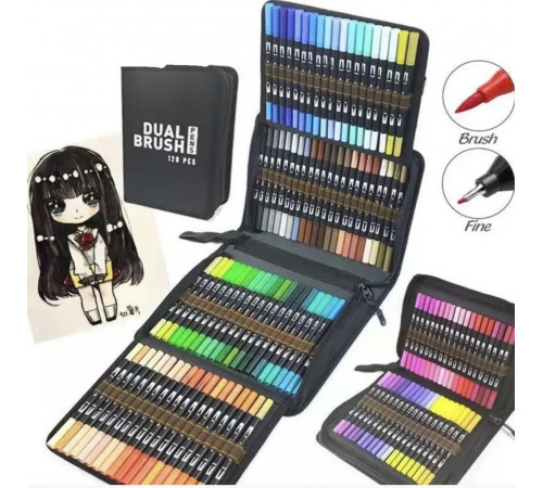 Акварельные  Color pencil	 60   CD     Художественные Маркера с сумкой для рисования, (36)
