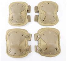 Набор тактических наколенников и налокотников      ОЛИВКОВЫЙ    -51009-3    (50)