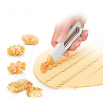 Кондитерський Різак колесо для локшини піци домашній дільник CUTTER SET (600)