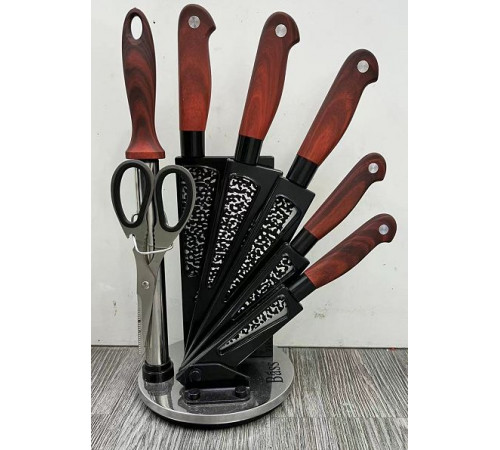 Набір ножів Kitchen knife B12418¶ (12)
