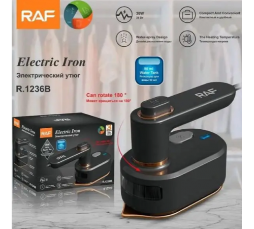 Портативный паровой утюг RAF R.1236b R.1236B  (60)