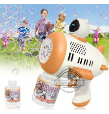 ПІСТОЛІТ Дитячий автоматичний ПІСТОЛІТ кулемет для мильних бульбашок Toy bubble gun 388-10(60)