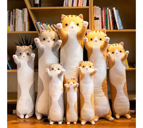 Котики Іграшка плюшева у вигляді кішки, 70 см DOLL 1498-70 (125)