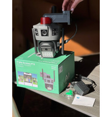 360 Камера SD39-4G ЧОРНА SIM CARTA 4G Solar ptz 6MP camera ¶app:v380pro (20)
