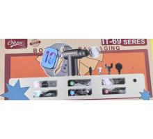 МАСАЖЕР перкусійний масажер для шиї, голови та ніг + годинник XL-1645 (40)