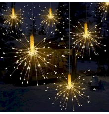 4545-код 2025год Підвісний Фейєверк 3M*0.3M ТЕПЛИЙ 81-20 (50)