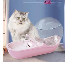 Поильник Автоматичний фонтан для кішок і собак в стилі равлики521 USB 4,5 л, 152 унції, LY-470 (15)