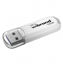 Флеш-накопичувач Wibrand USB 3.2 Gen1 Marten 128GB White (WI3.2/MA128P10W)