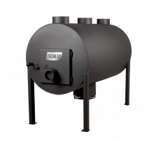 Дровяная печь буржуйка Экожар (ранее «Брест») Про 700 Плюс комплект с вентилятором