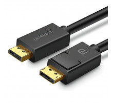 Кабель UGREEN DP Male to Male Cable 1m (Black) (UGR-10244)