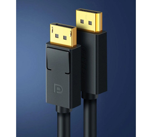 Кабель UGREEN DP Male to Male Cable 1m (Black) (UGR-10244)