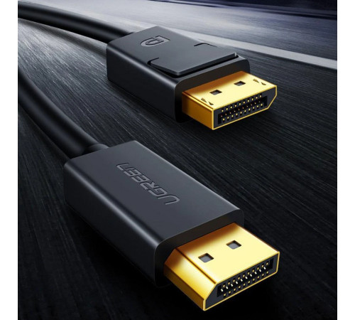 Кабель UGREEN DP Male to Male Cable 1m (Black) (UGR-10244)