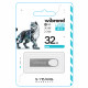 Флеш-накопичувач Wibrand USB 2.0 Irbis 32Gb Silver (WI2.0/IR32U3S)
