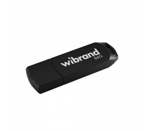 Флеш-накопичувач Wibrand USB 2.0 Mink 64Gb Black (WI2.0/MI64P4B)