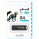 Флеш-накопичувач Wibrand USB 2.0 Mink 64Gb Black (WI2.0/MI64P4B)