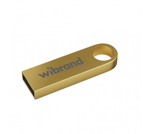 Флеш-накопичувач Wibrand USB 2.0 Puma 4Gb Gold (WI2.0/PU4U1G)