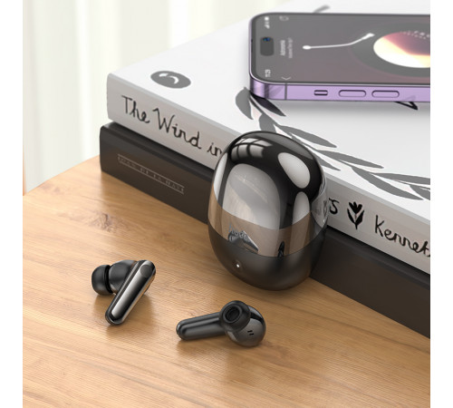 Бездротові навушники TWS HOCO EQ11 Pacifico Black (6942007618717)