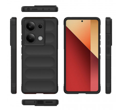 Чохол для смартфона Cosmic Magic Shield for Xiaomi Redmi Note 13 Pro 5G/POCO X6 5G Black (MagicShXiNo13P5GBlack)