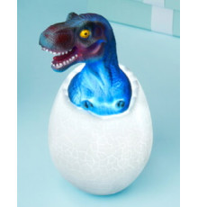 Дитячий світильник SUNROZ 3D Dinosaur Lamp лампа-нічник "Дінозаврик в яйці" з пультом ДУ (60)