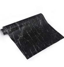 Самоклеюча плівка Supretto Мармур ЧОРНИЙ (100)