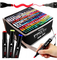 Маркери 262 набір маркерів для скетчингу touch, 262 кольорів (4)