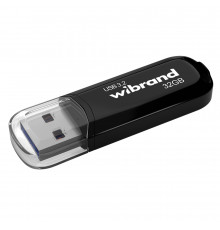 Флеш-накопичувач Wibrand USB 3.2 Gen1 Marten 32GB Black (WI3.2/MA32P10B)
