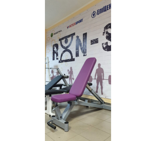 Проф. скамья для жима RN-Sport Black Rock + Гантели олимпийские RN-Sport по 31 кг металлические