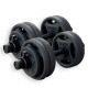 Проф. скамья для жима RN-Sport Black Rock + Гантели олимпийские RN-Sport по 31 кг металлические