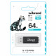 Флеш-накопичувач Wibrand USB 3.2 Gen1 Marten 64GB Black (WI3.2/MA64P10B)