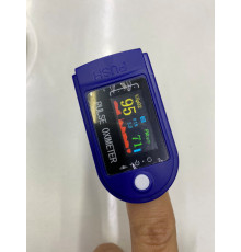 Пульсометр-оксиметр напальний Кольоровий